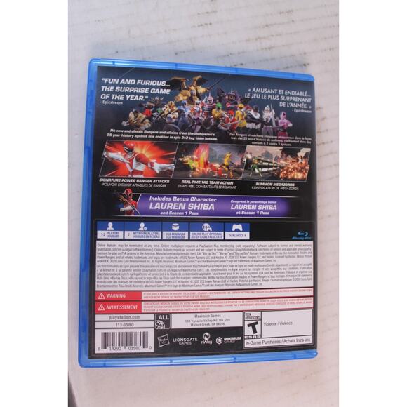 Power Rangers: Battle for the Grid Collector's Edition (Sony Playstation 4, PS4) - Picture 3 of 9